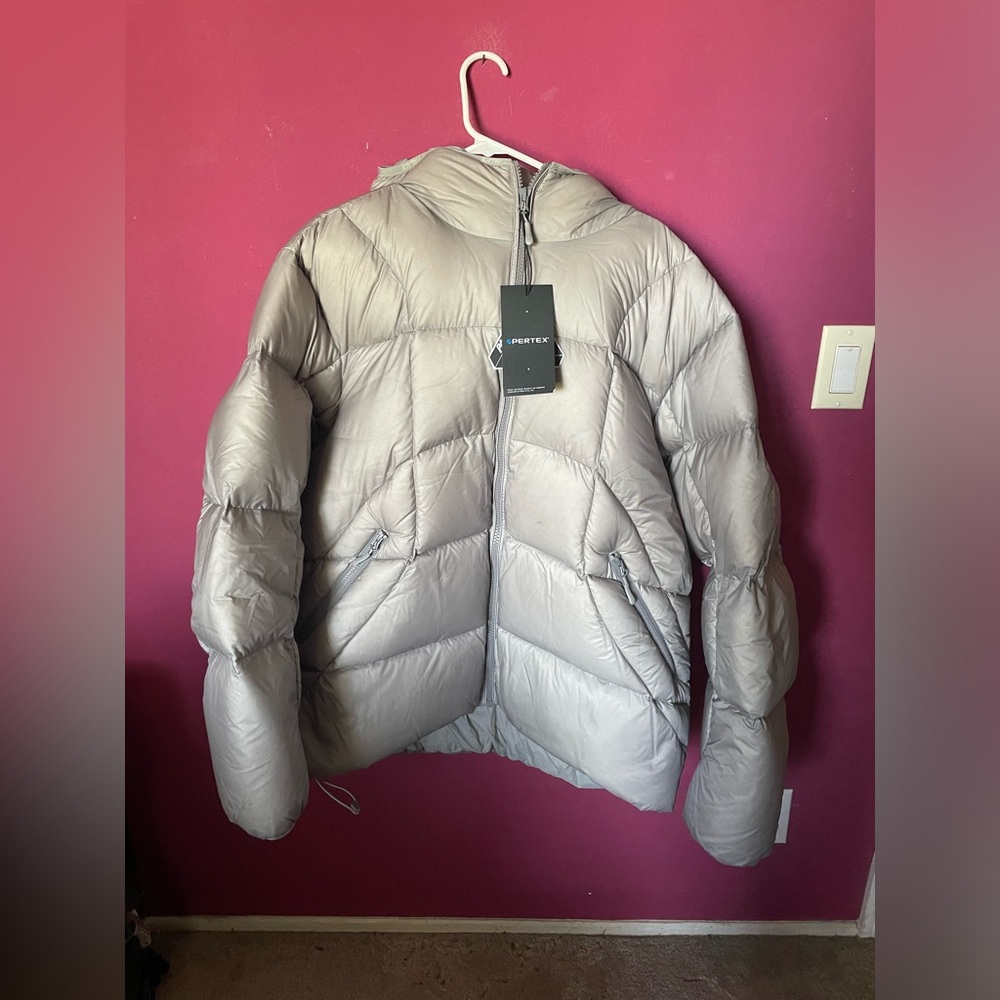 Palace Pertex Frost Balaclava Puffa Grey